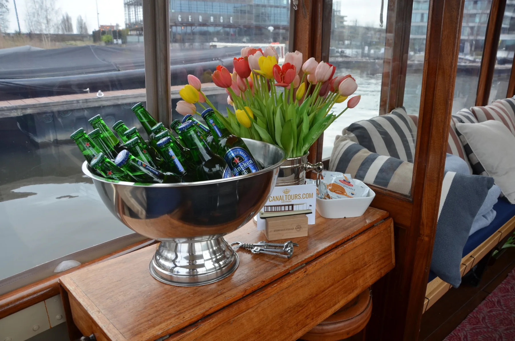 VIP Canal Tours Amsterdam private boat experience